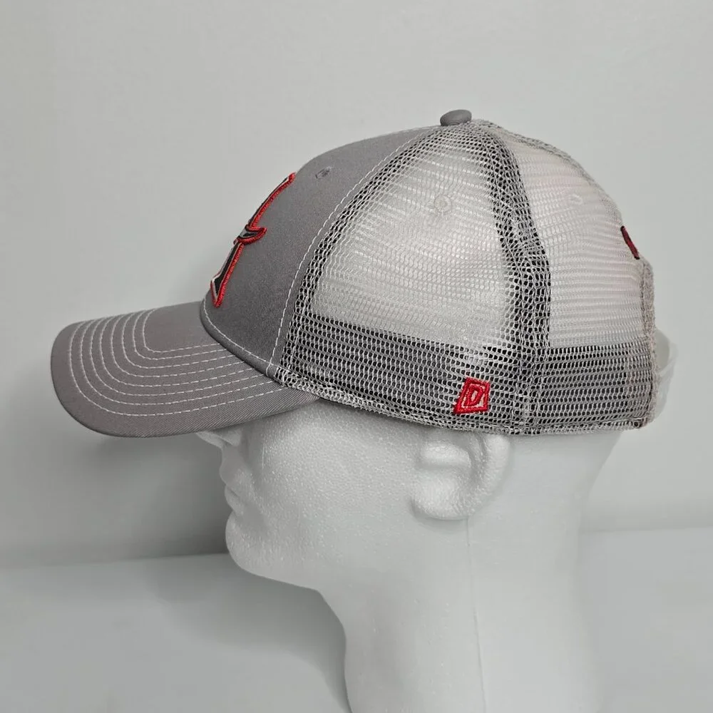 Allatoona Bucaneers Football‎ Hat Cap High School Apparel Mesh Gray Adjustable